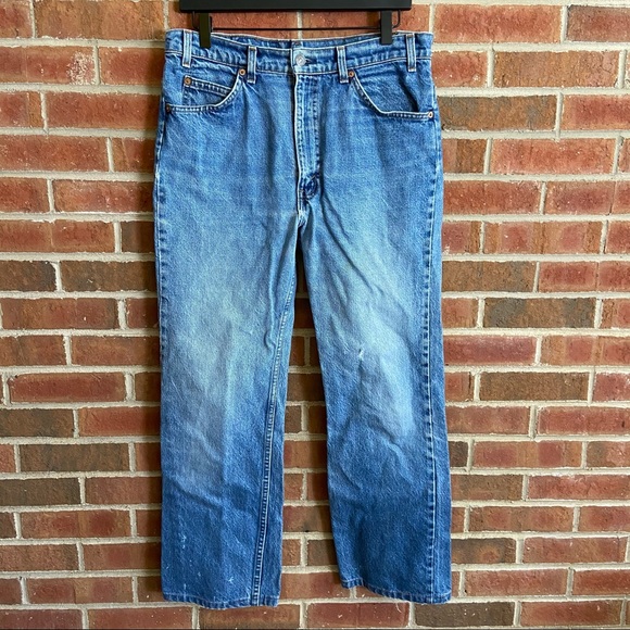 Levi's | Jeans | Vintage Levis 53 Straight Leg Jeans Orange Tab Made In Usa  Mens 34 | Poshmark